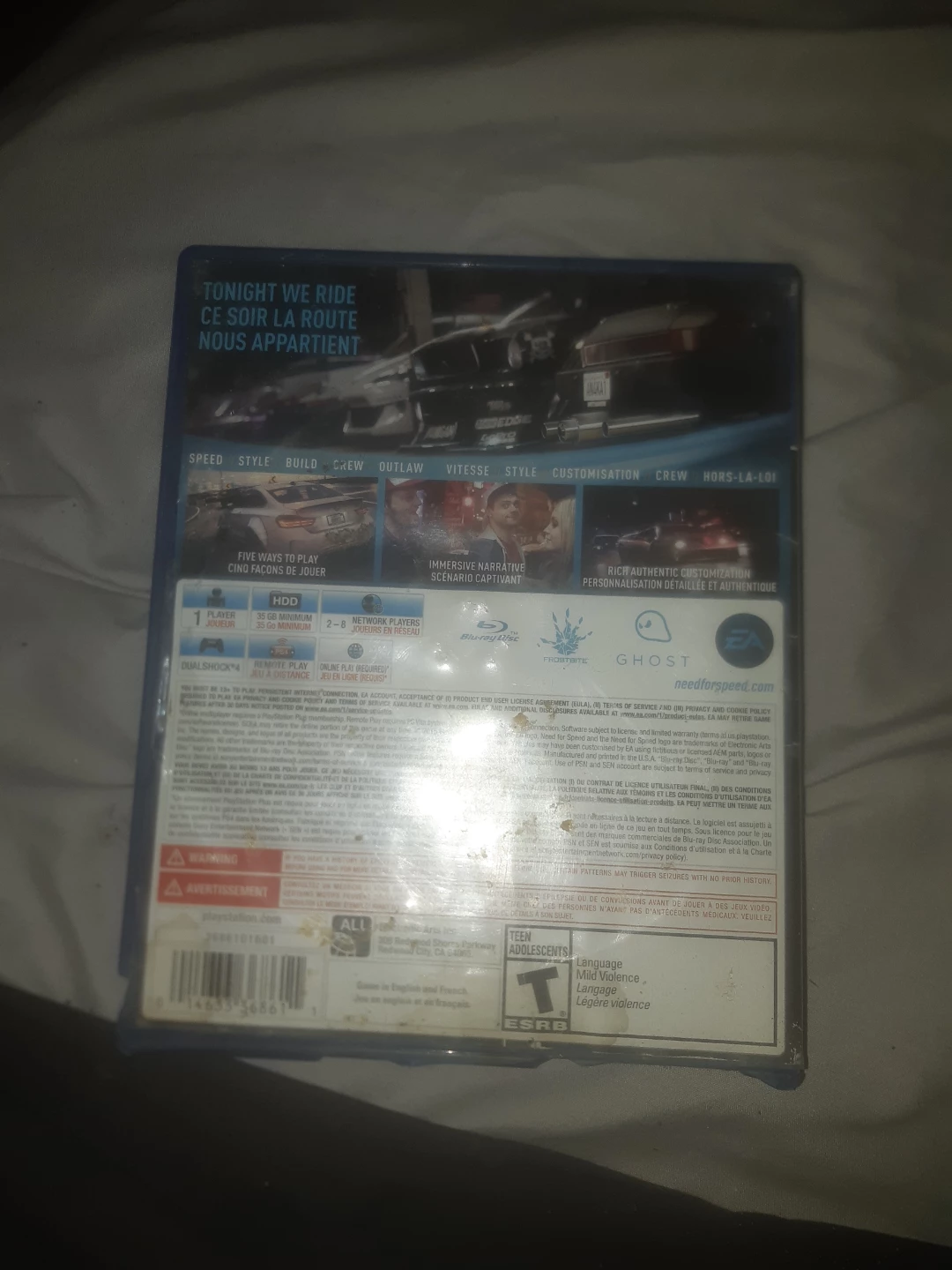 Need for Speed PlayStation 4 Game - photo 3