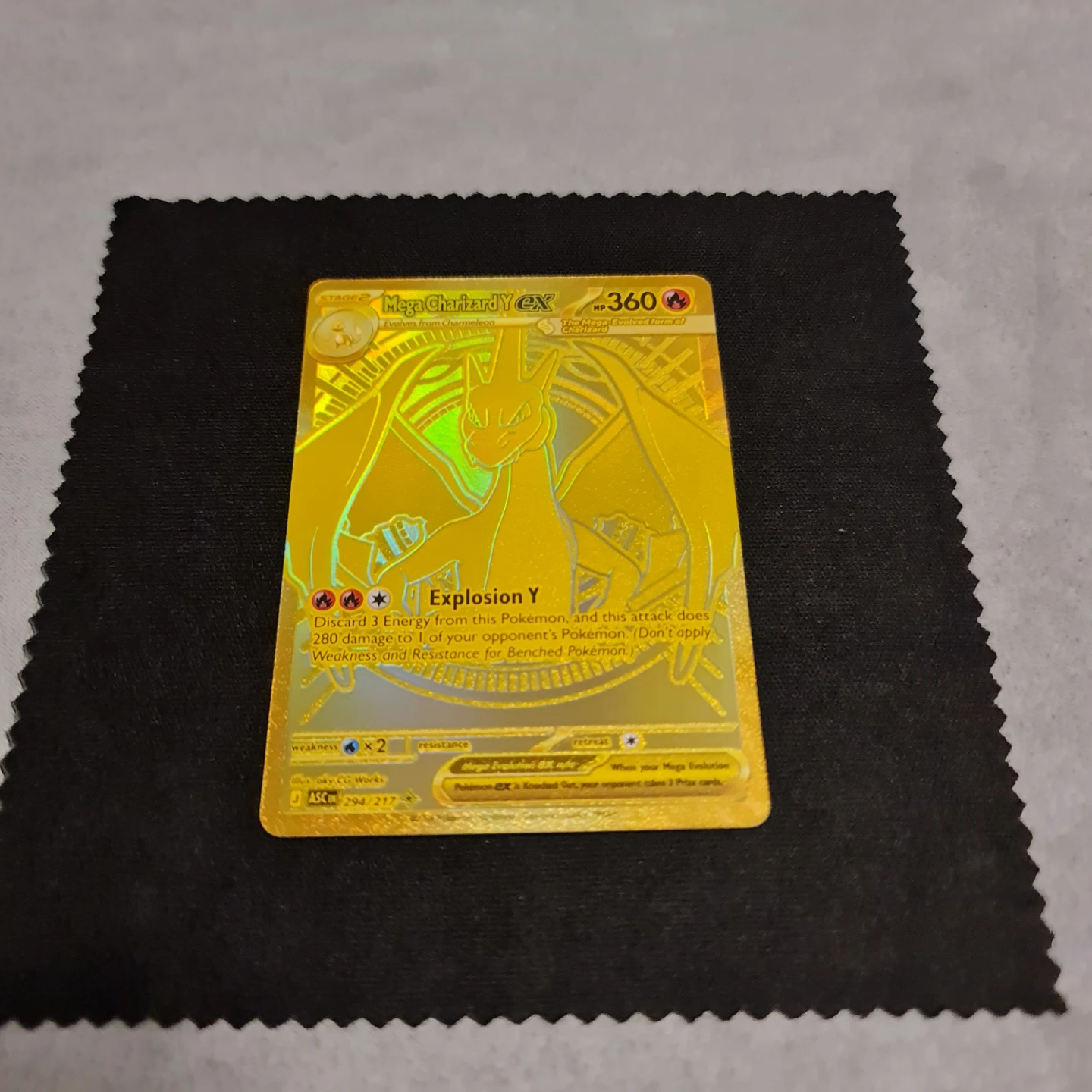 Mega Charizard Y EX 294/217 - SIR - photo 4