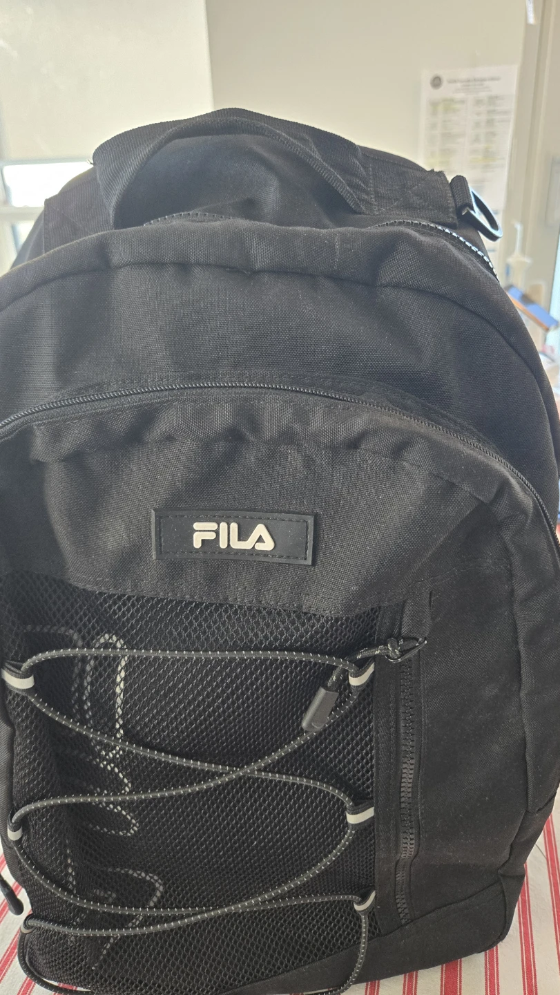 Fila Black Backpack