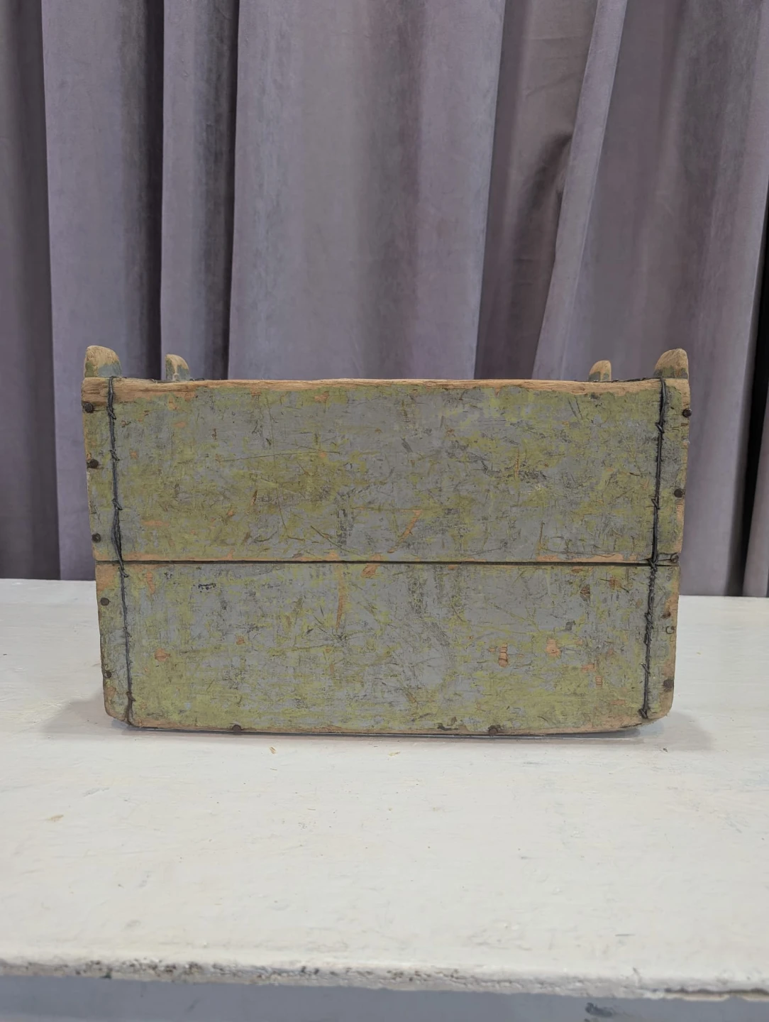 Beautiful Vintage Wooden Crate - photo 3