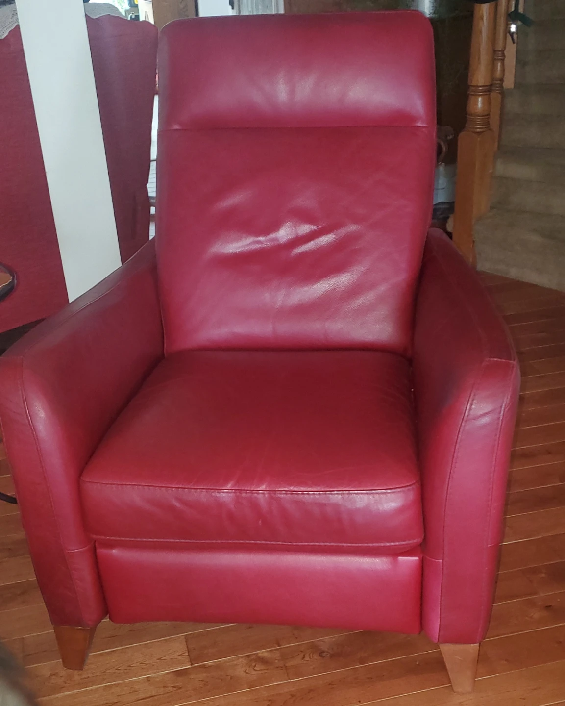 Natuzzi  Leather Recliner Chair