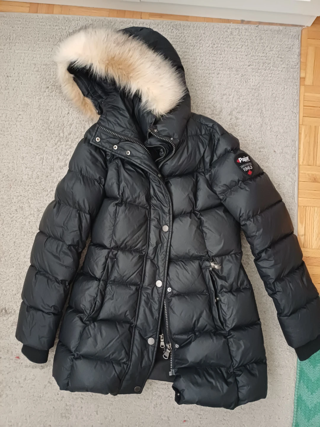 Pajar Canada Black Down Puffer Winter Coat - Size S/P - photo 3