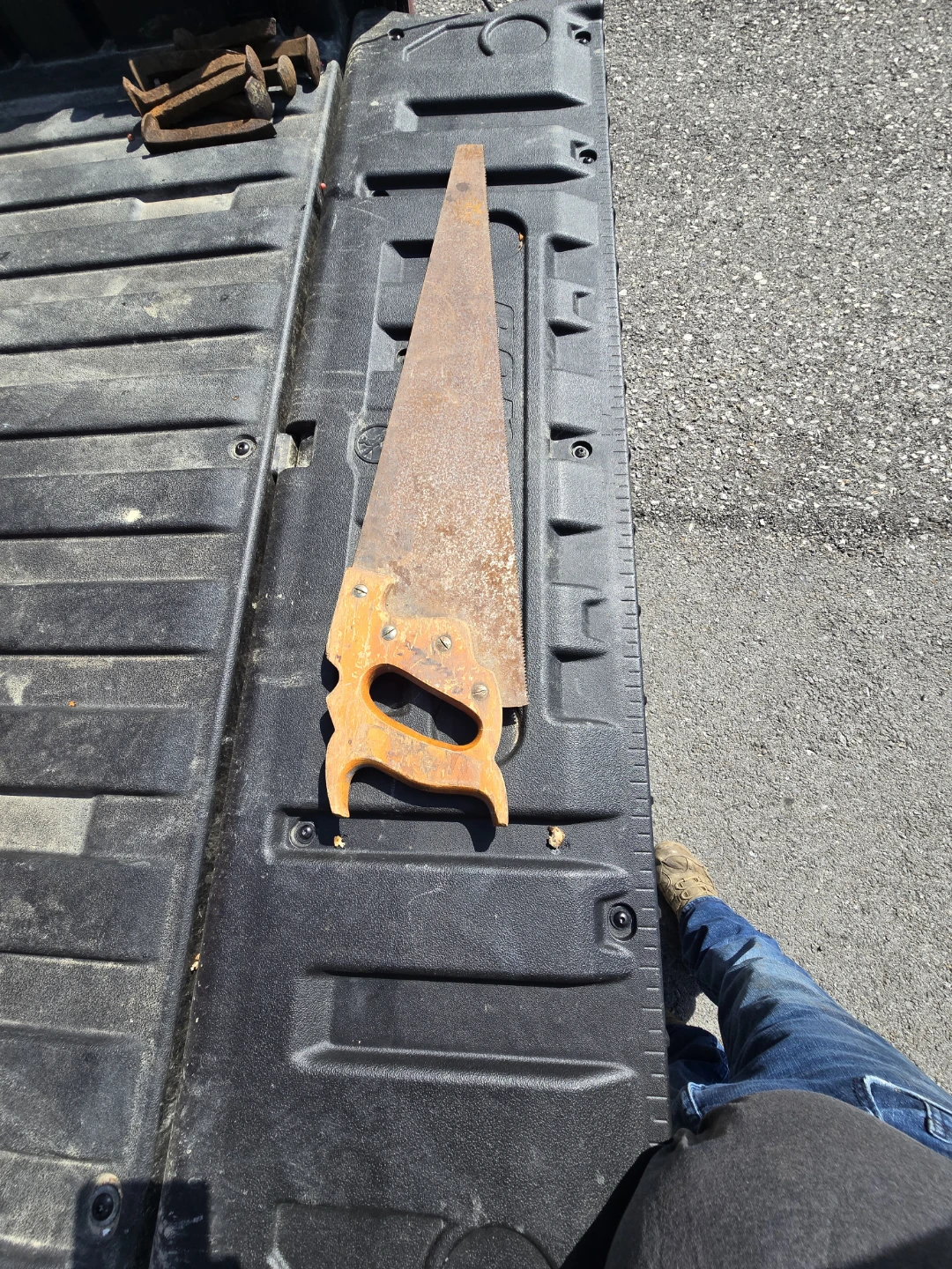Vintage Hand Saw
