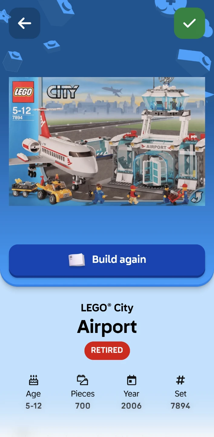 LEGO City Airport 7894 Set