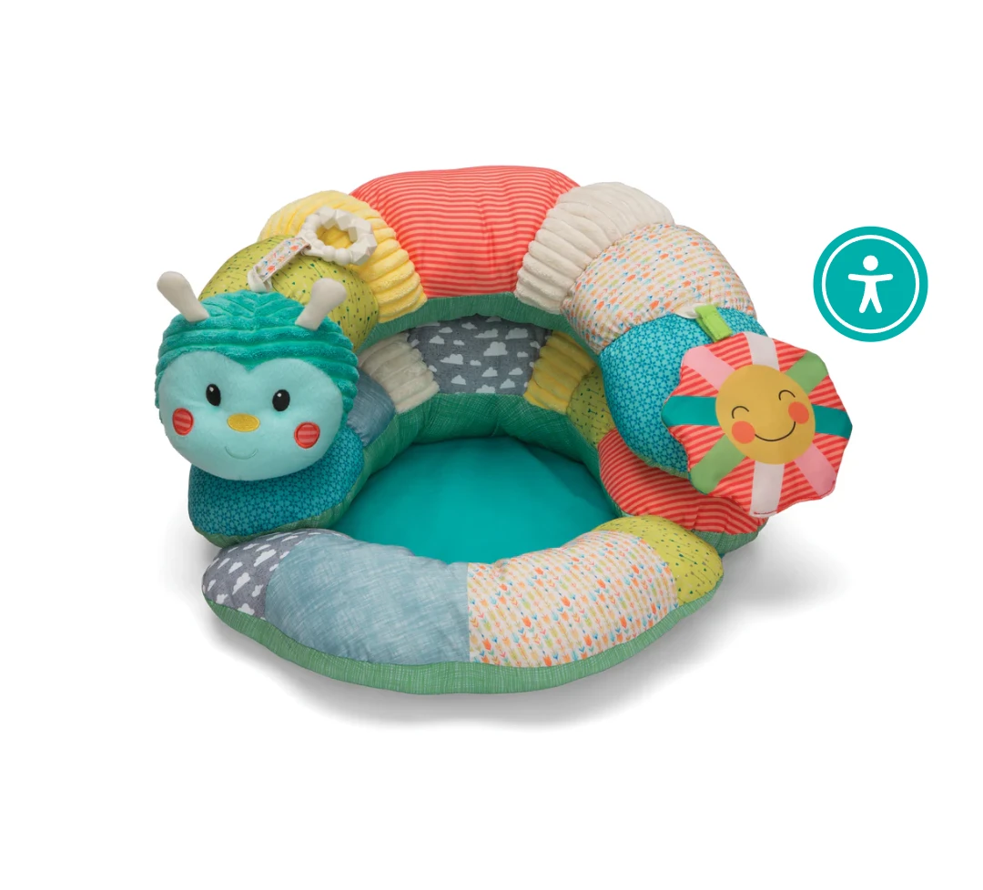 Infantino Prop-A-Pillar Tummy Time & Seated Support Pillow