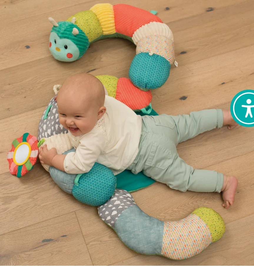 Infantino Prop-A-Pillar Tummy Time & Seated Support Pillow - photo 3
