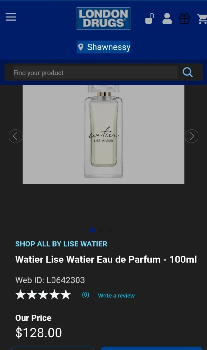 Lise Watier, Watier Eau de Parfum - 100ml NEW - photo 5
