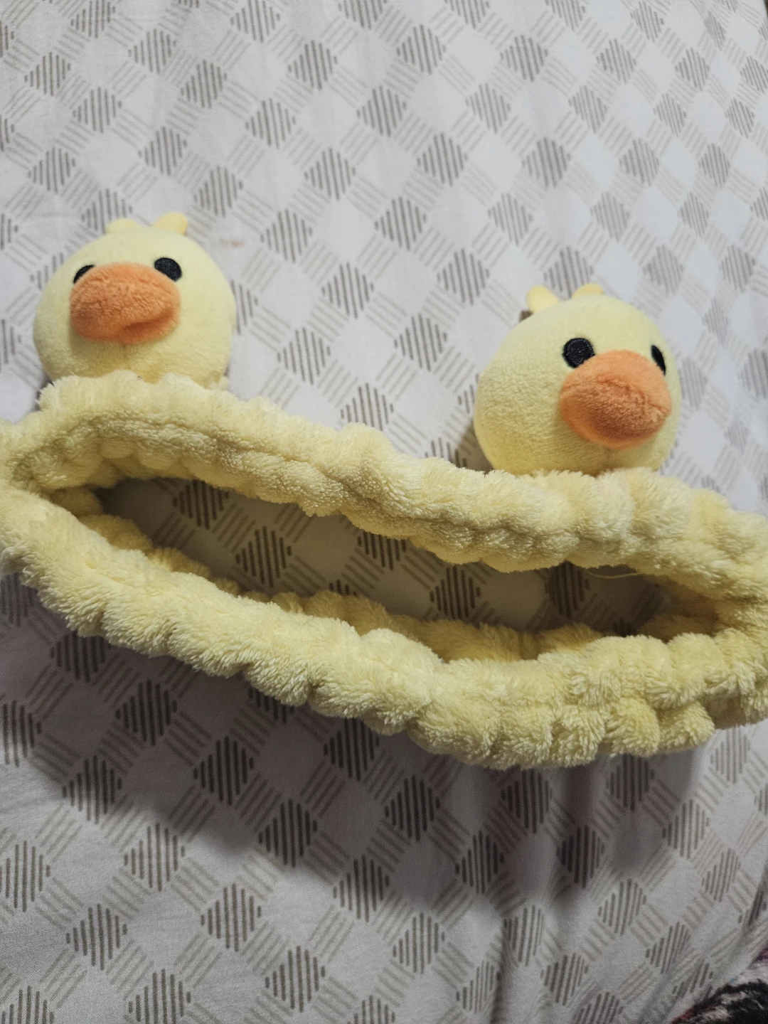 Cute Yellow Duck Plush Headband