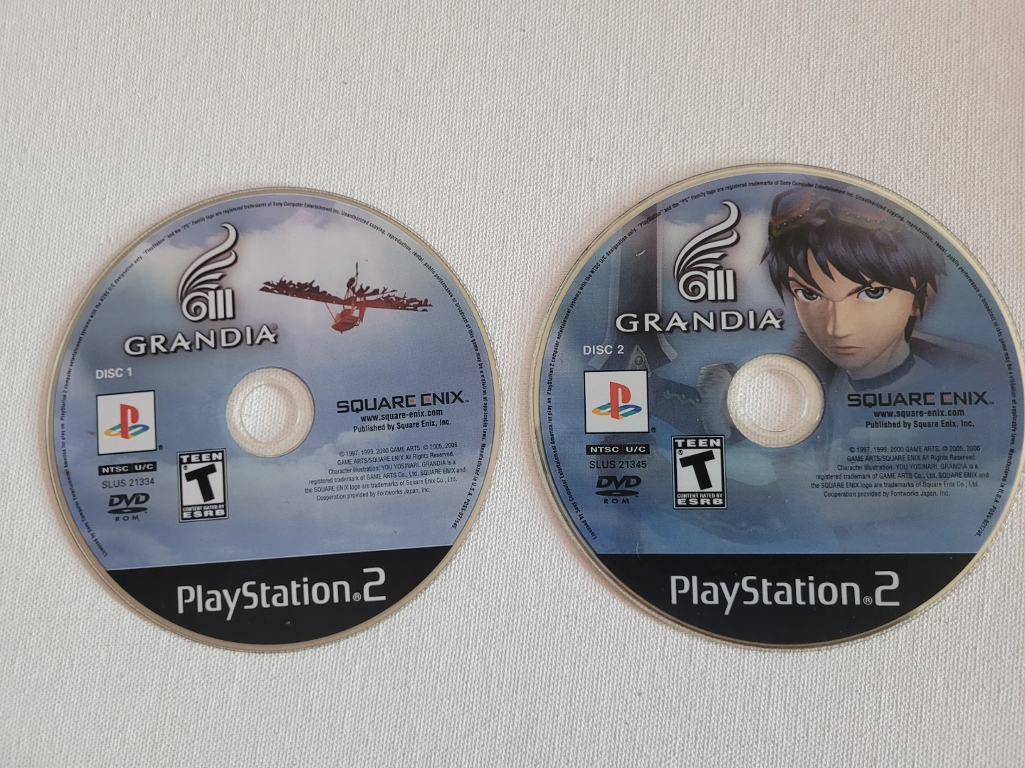 Grandia PlayStation 2 Video Game
