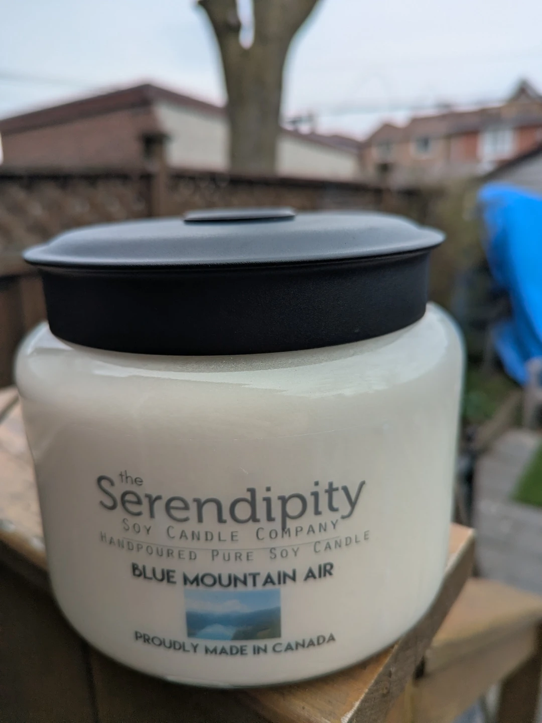 64oz "Blue Mountain Air" hand-poured Soy Candle