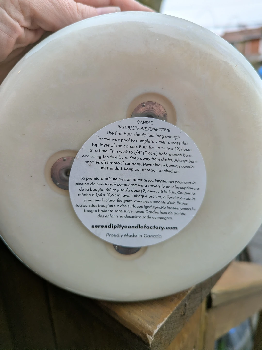 64oz "Blue Mountain Air" hand-poured Soy Candle - photo 3