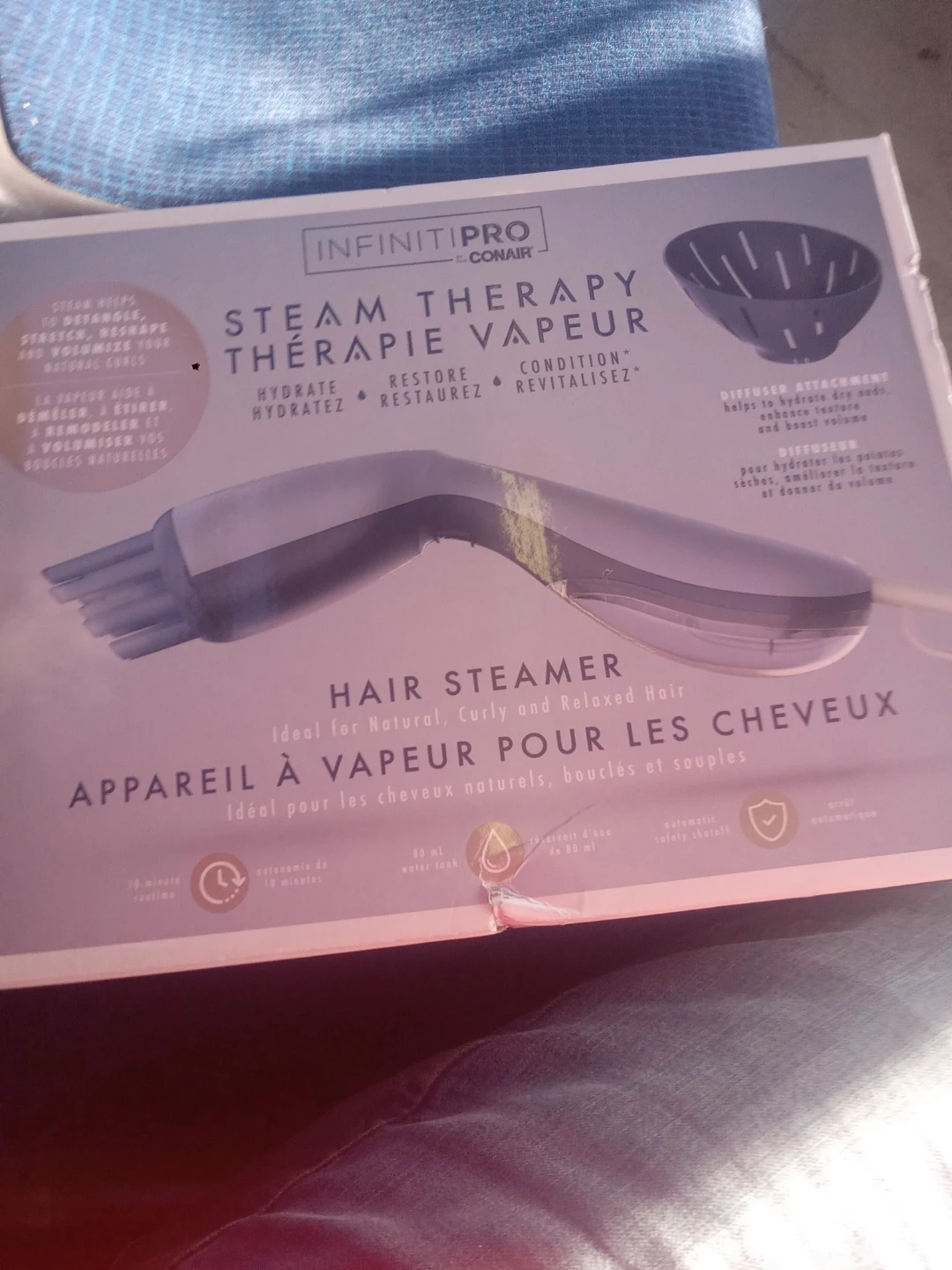 INFINITIPRO by CONAIR Steam Therapy Hair Steamer