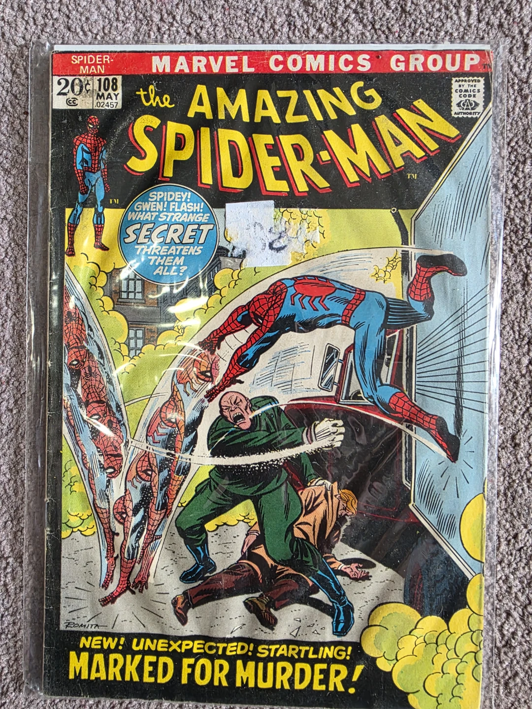 The Amazing Spider-Man Comic Book - Issue 108