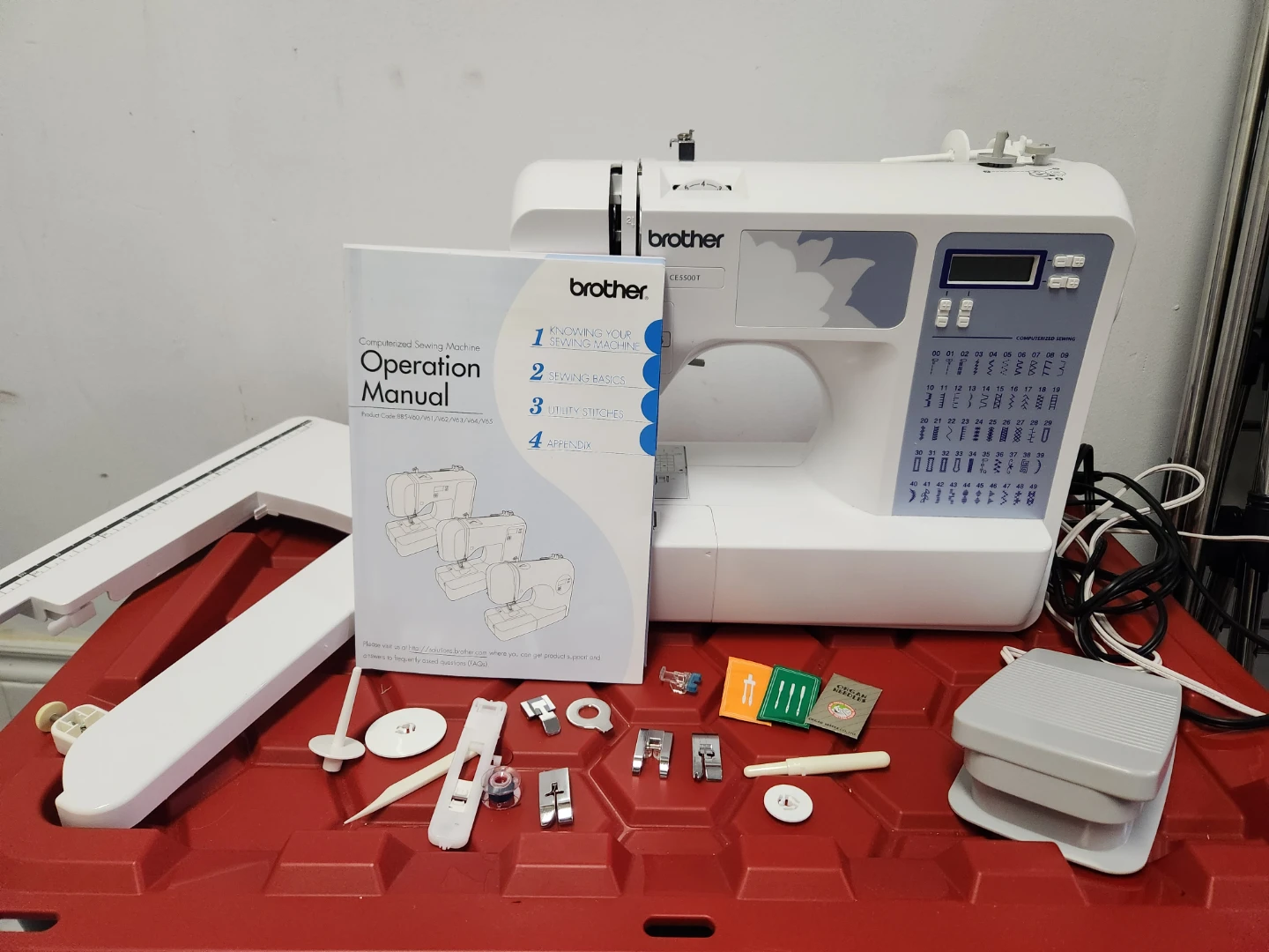 Brother CE5500T Computerized Sewing Machine - photo 3