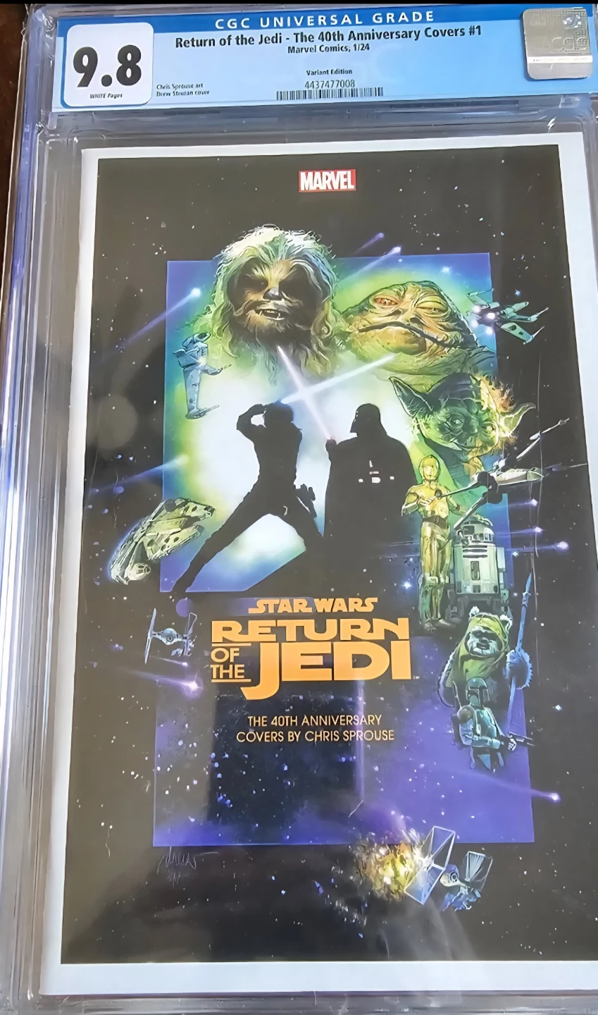 Star Wars Return of the Jedi 40th Anniversary Comic #1 CGC 9.8