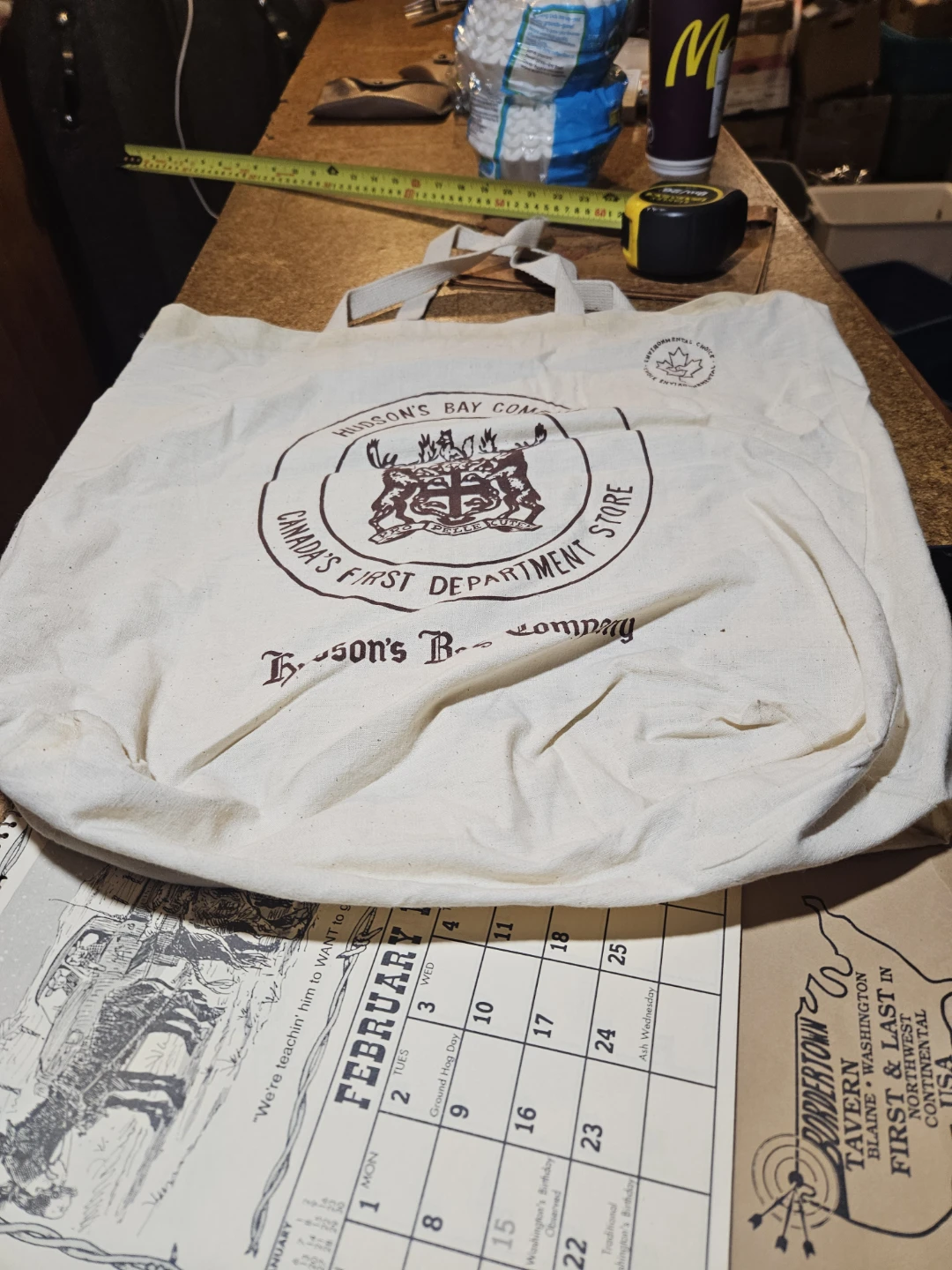 Hudson's Bay Company Canvas Tote Bag - photo 3