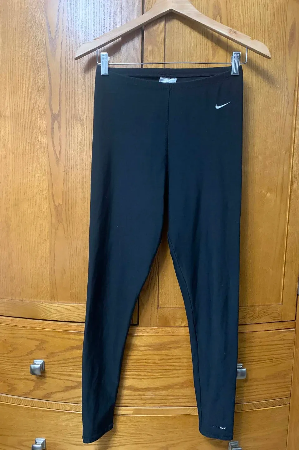 Nike Black Leggings Size M (8-10)