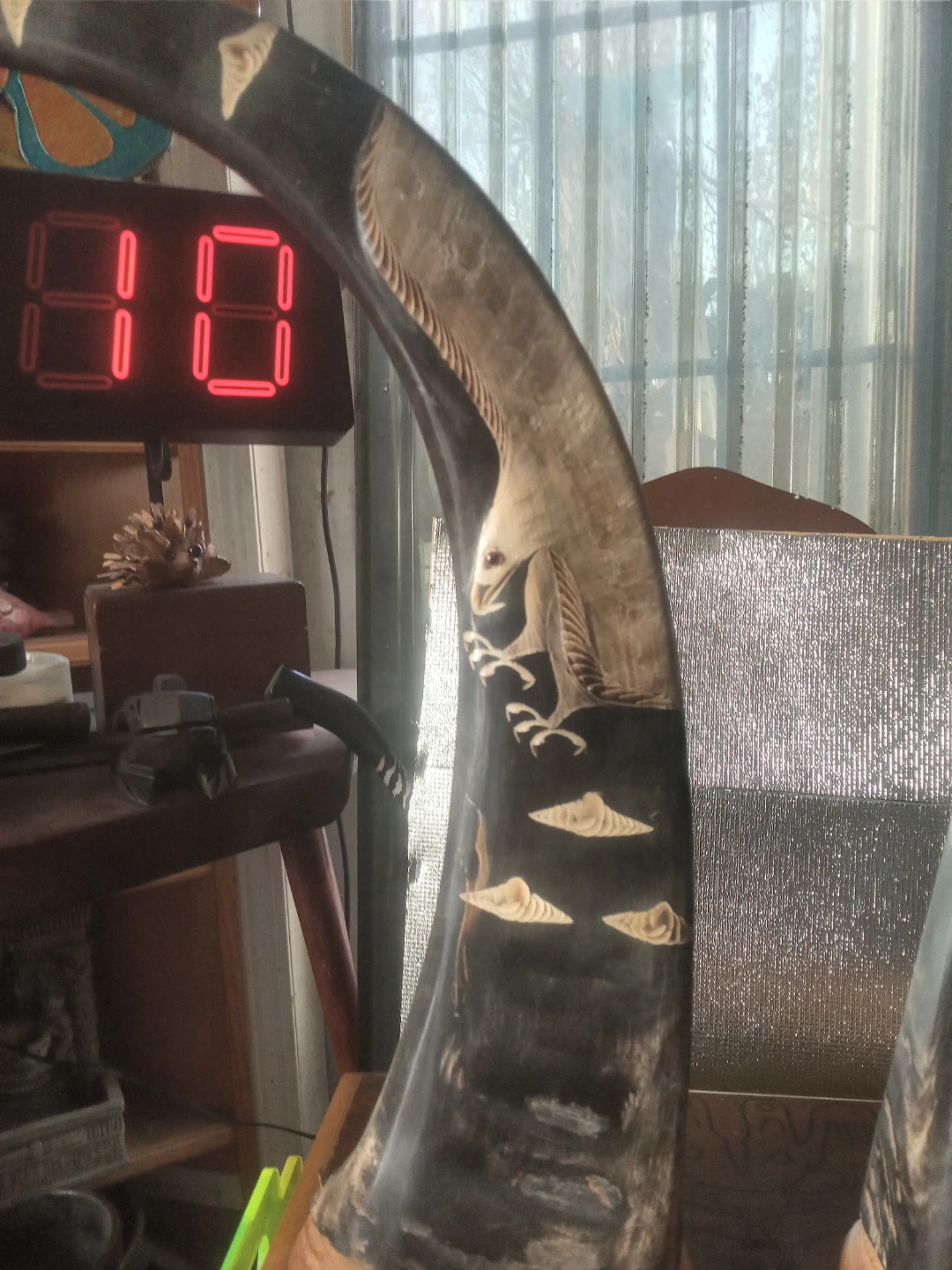 Carved Horn Decor - photo 2