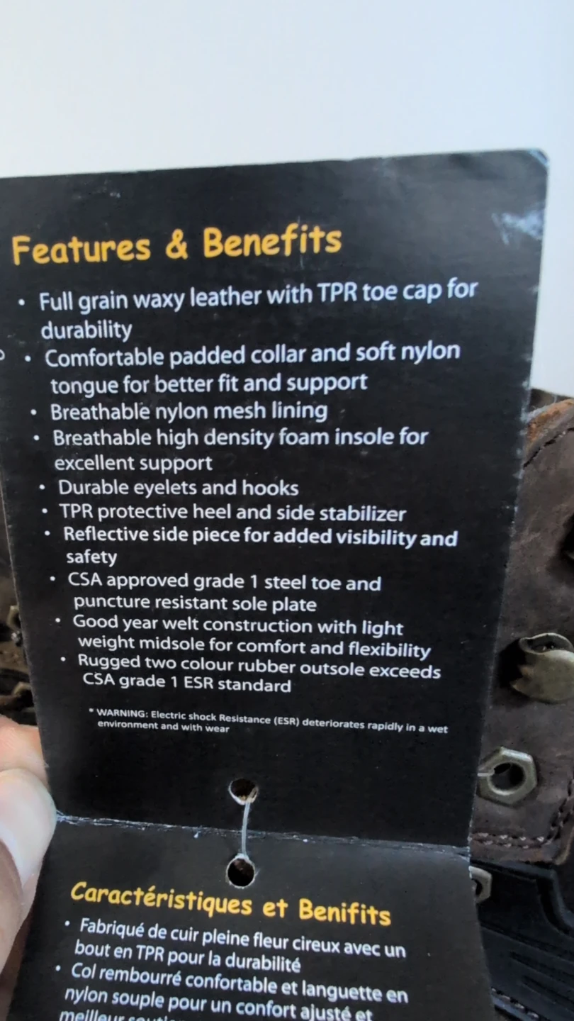 Stanley Men's Steel Toe Work Boots - photo 4