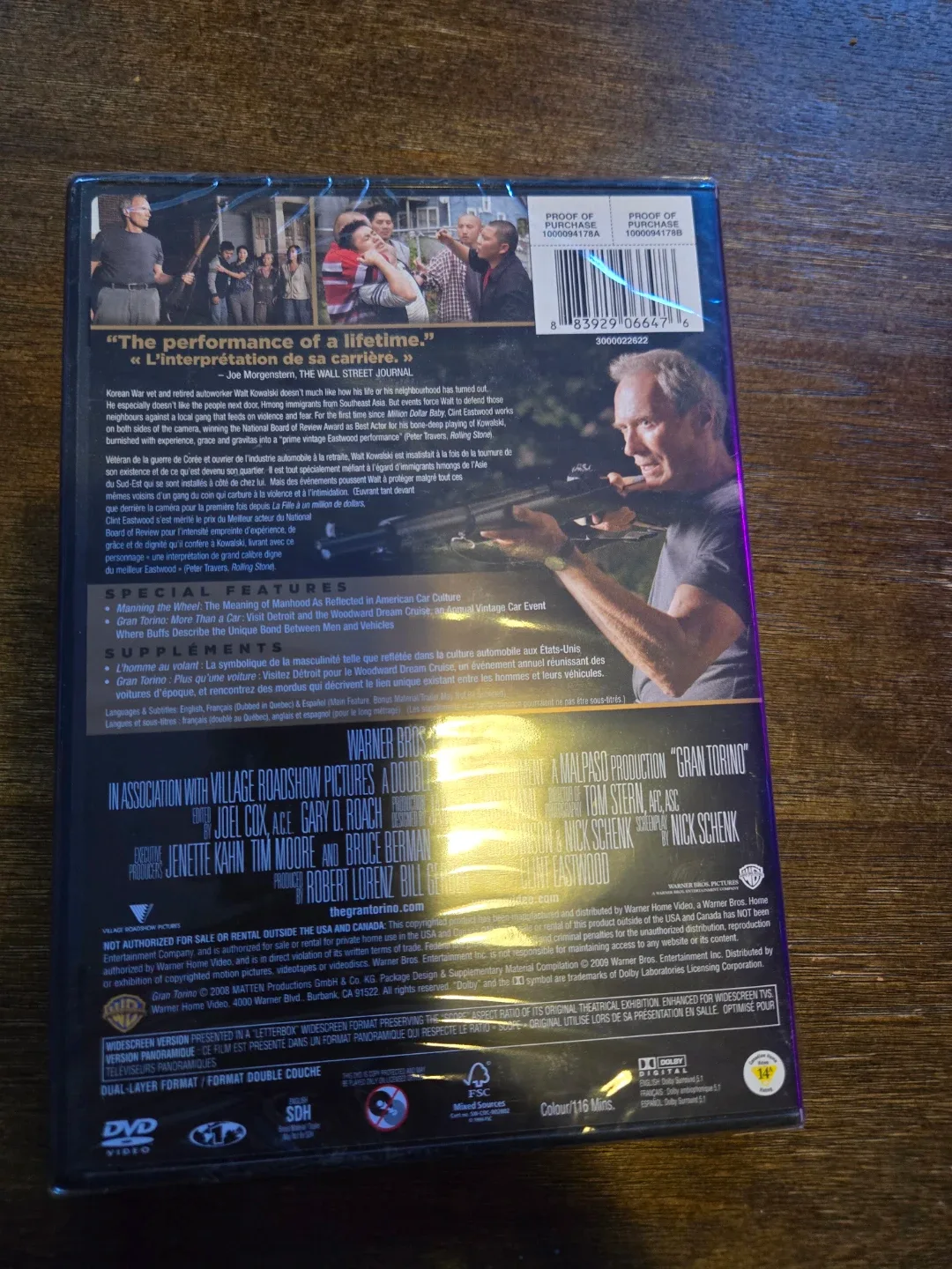 Gran Torino DVD - - photo 2