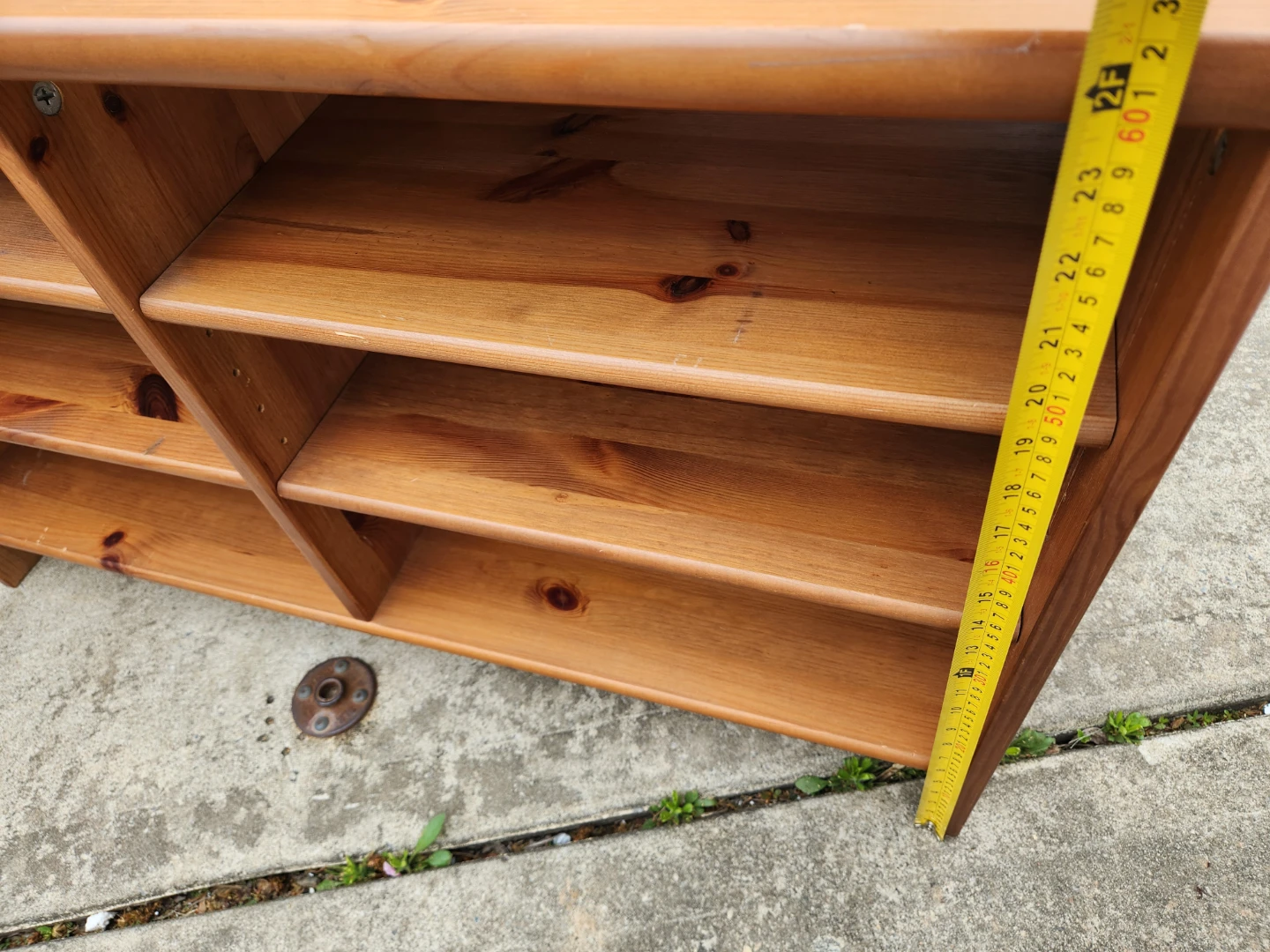 Real wood Tv stand +storage shelf - photo 3