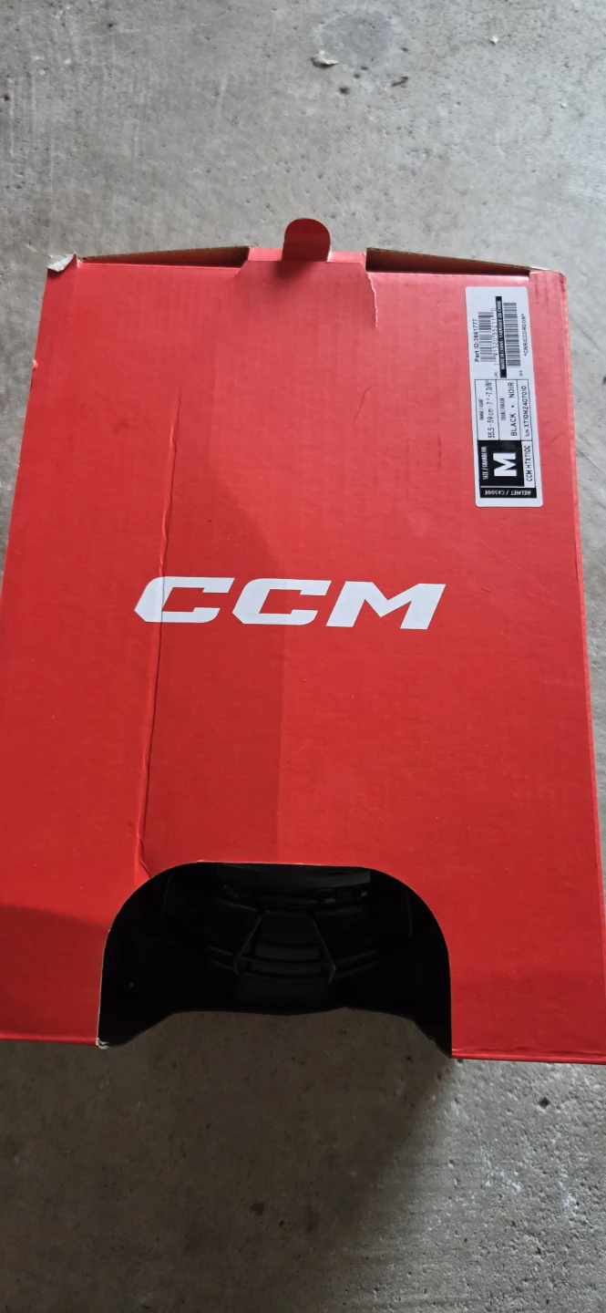 CCM XTIO Hockey Helmet with Cage - Size M - photo 5