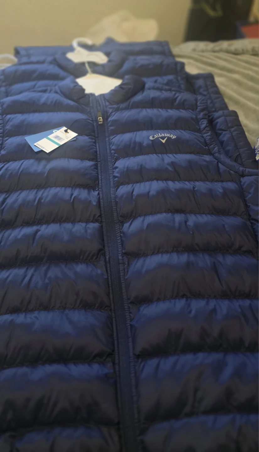Callaway Golf Puffer Vest - Navy