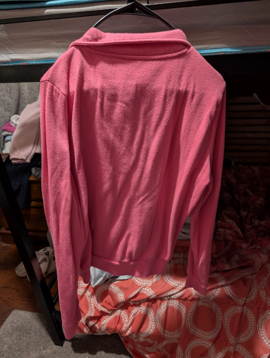 PINK Victoria's Secret Quarter Zip Sweatshirt - photo 2