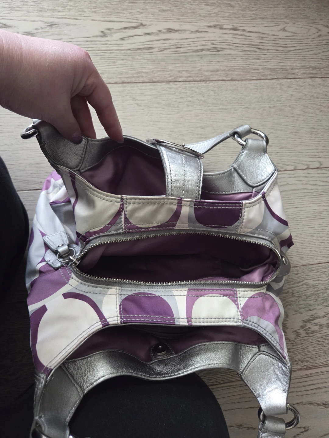 Coach Monogram Shoulder Bag - photo 3