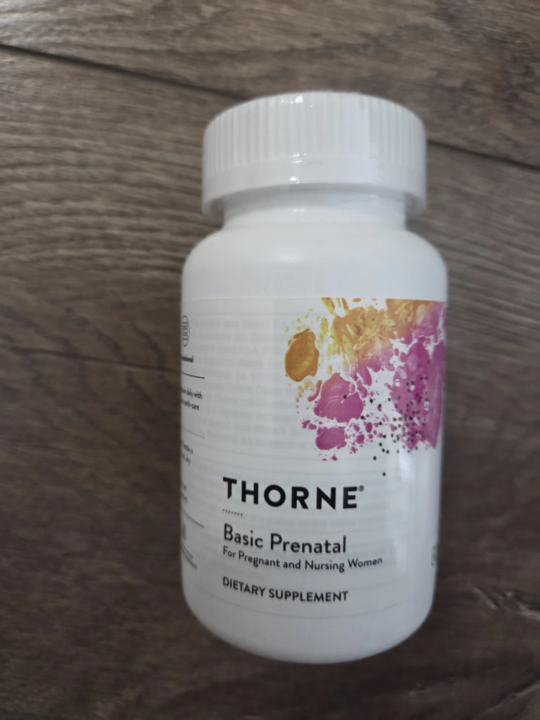 Unopened Thorne Basic Prenatal Dietary Supplement