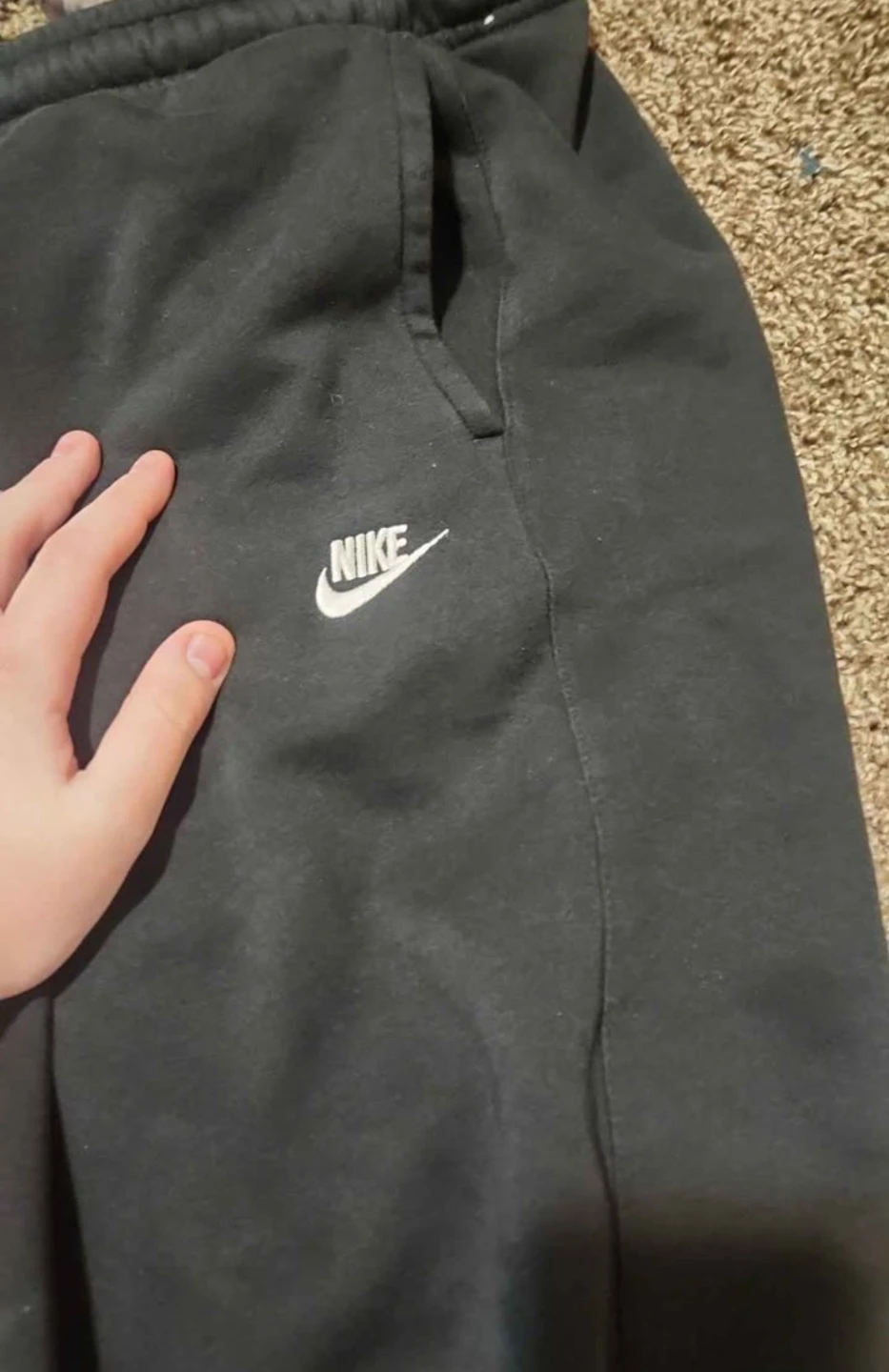 Nike Sweatpants - Black, Size L