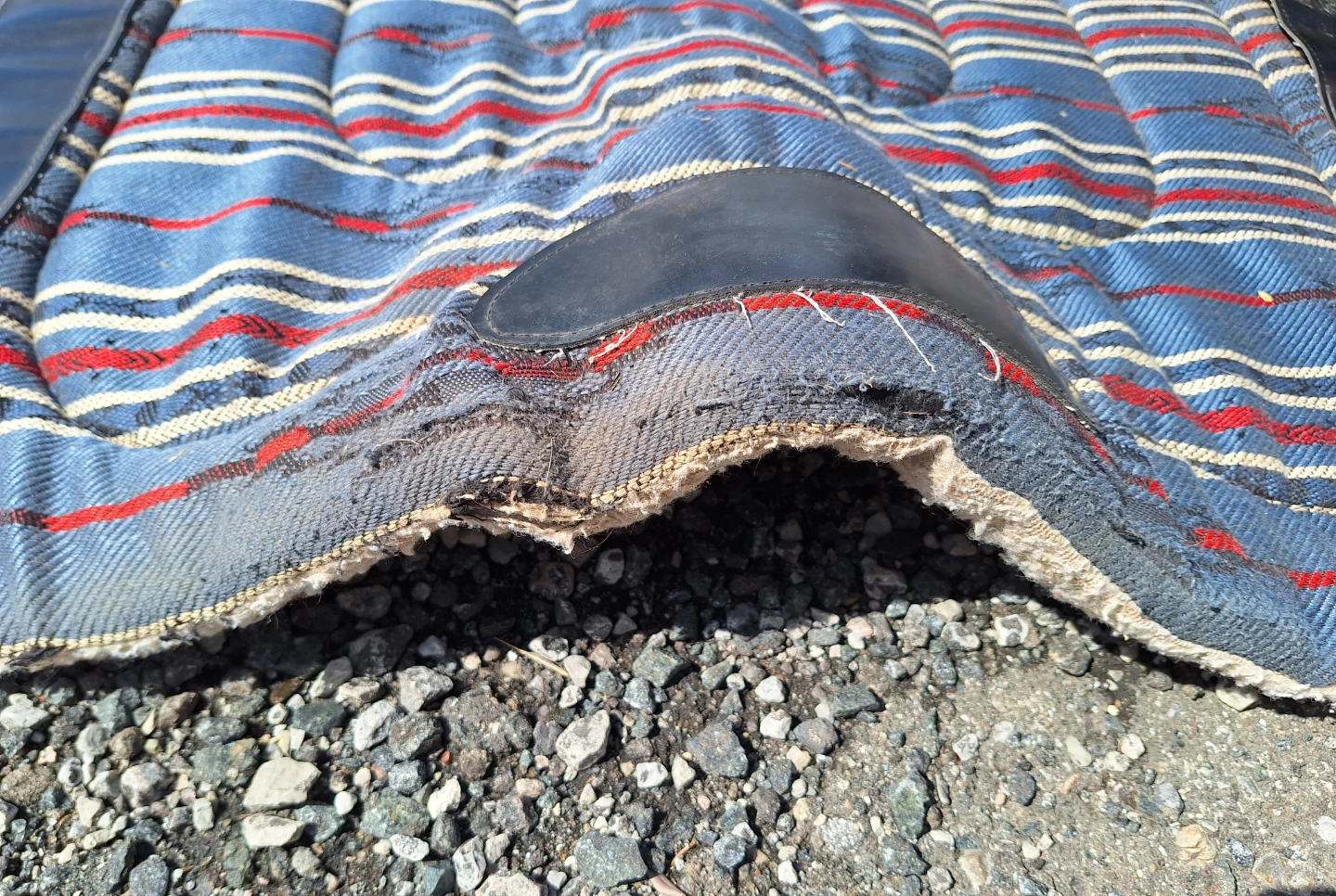 Quilted Horse Saddle Pad (Kit Cat Club rescue) - photo 3