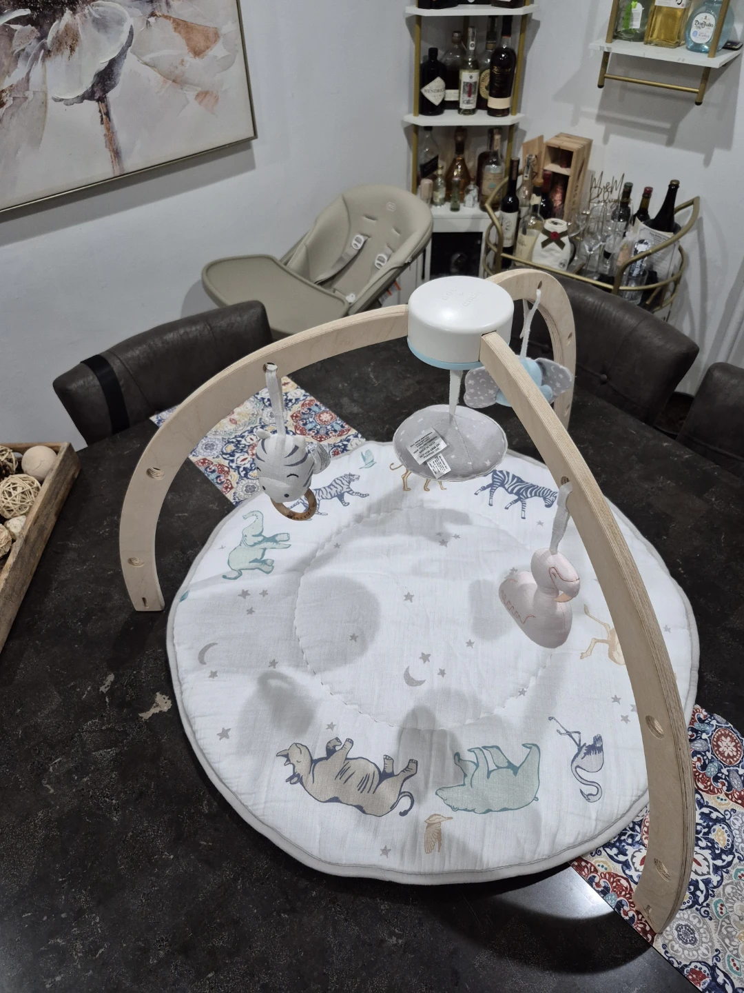 Wooden Baby Gym – Like New - photo 2