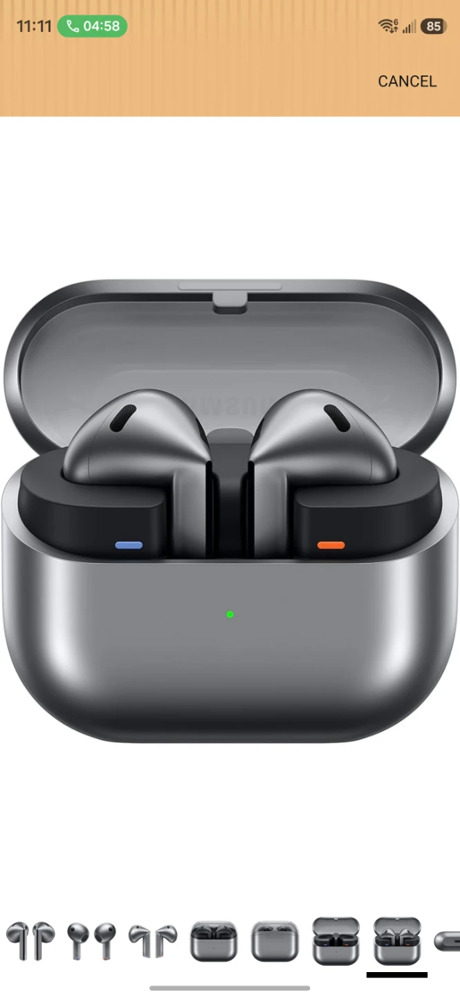 Samsung Galaxy Buds 3 with Charging Case