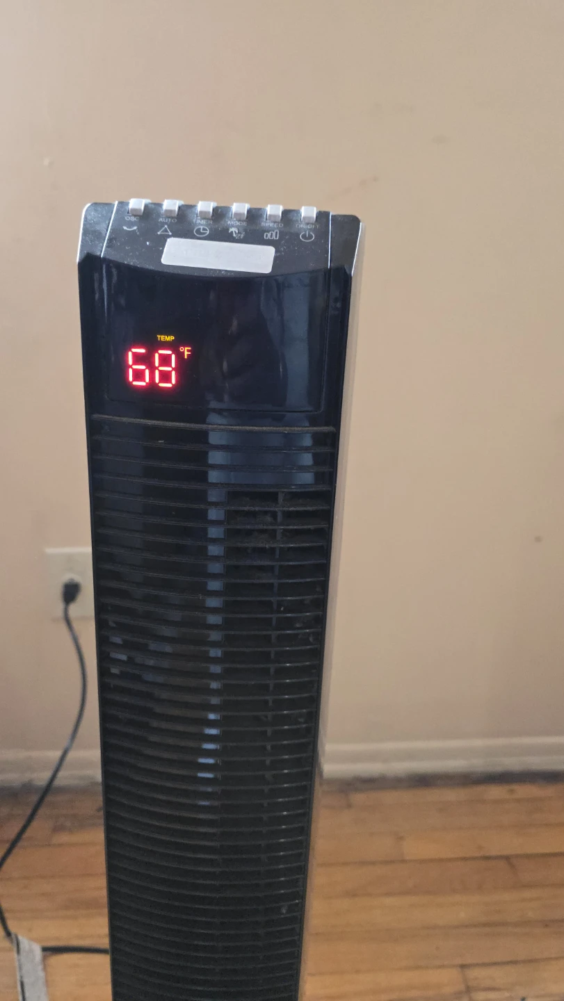 Tower Fan - Black - photo 2