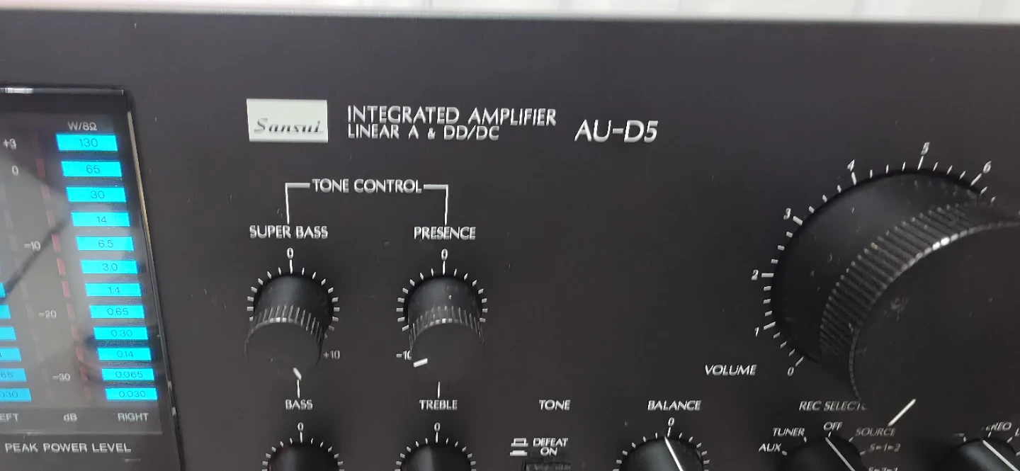 Sansui AU-D5 Integrated Amplifier - photo 3