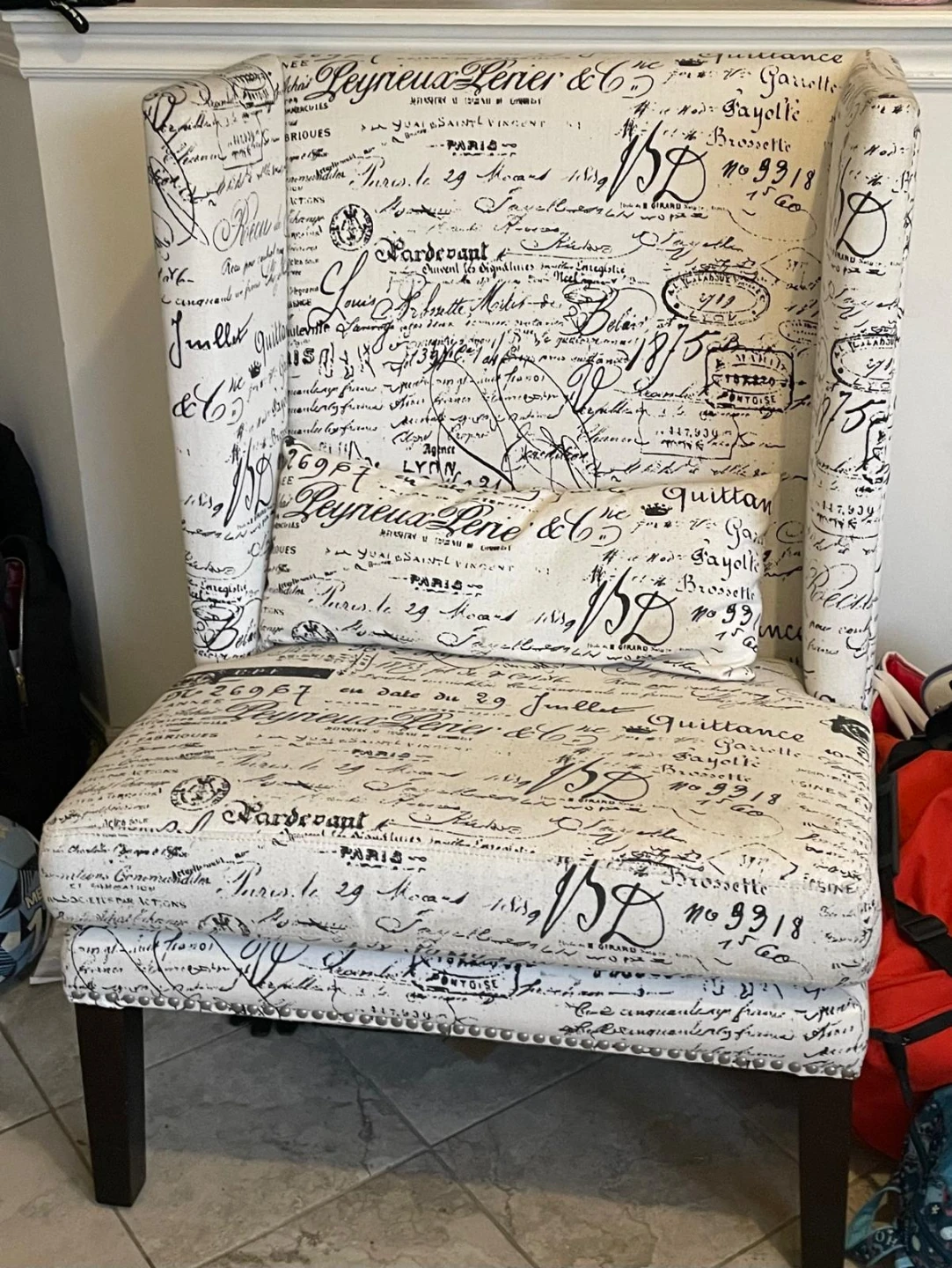 Wingback Accent Chair