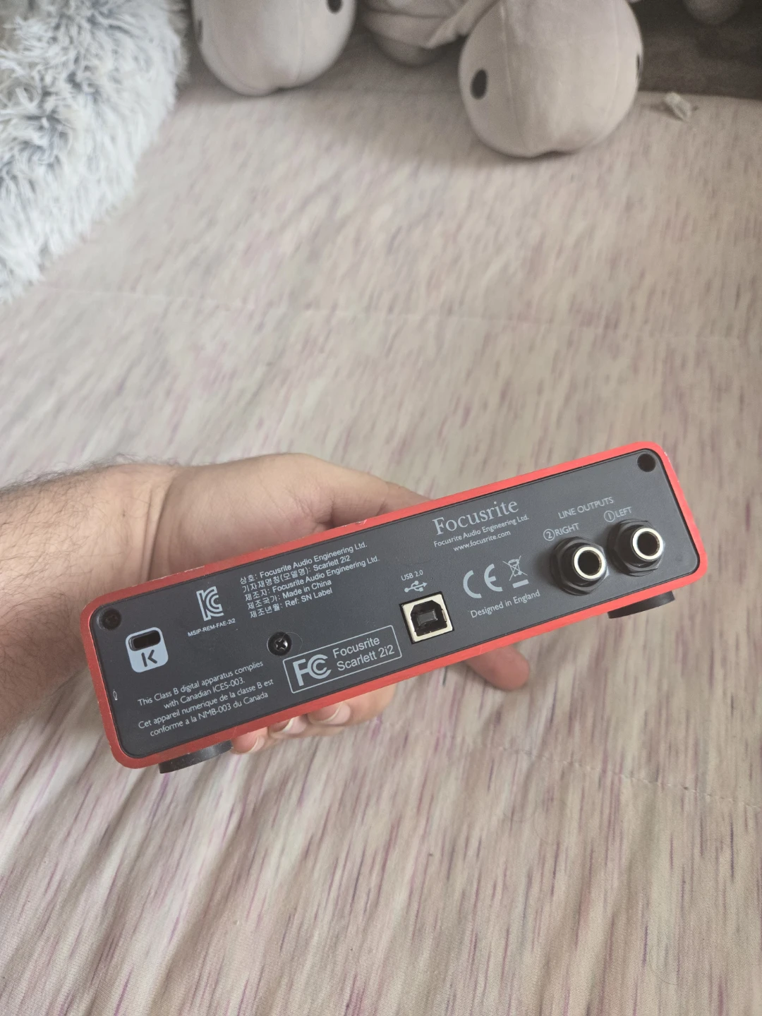 Focusrite Scarlett 2i2 USB Audio Interface - photo 3