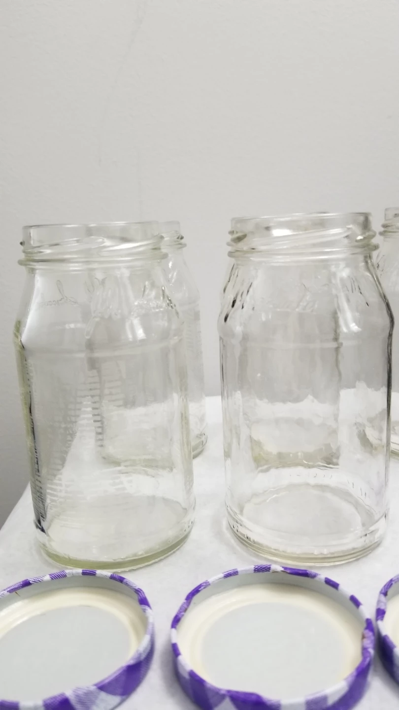 Glass Jam Jars with Lids - Set of 5 - photo 3