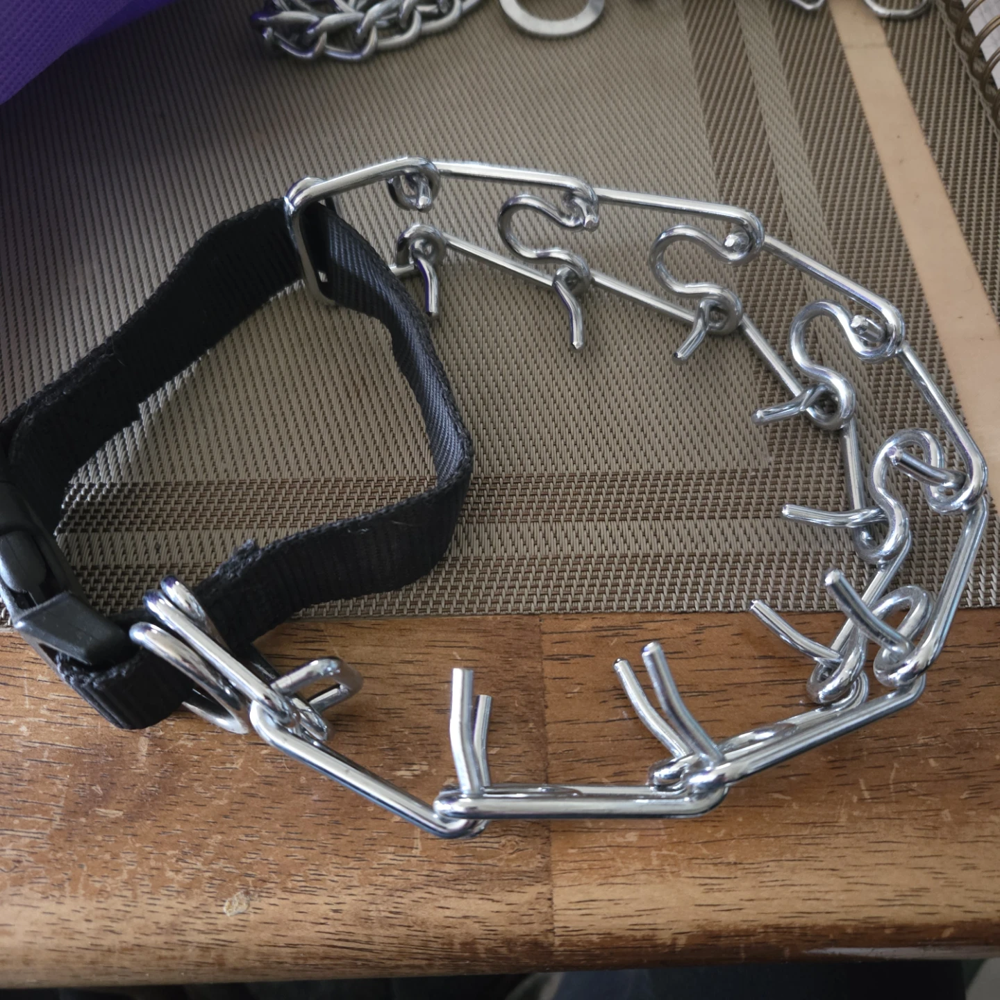 Dog Prong Training Collar - photo 2