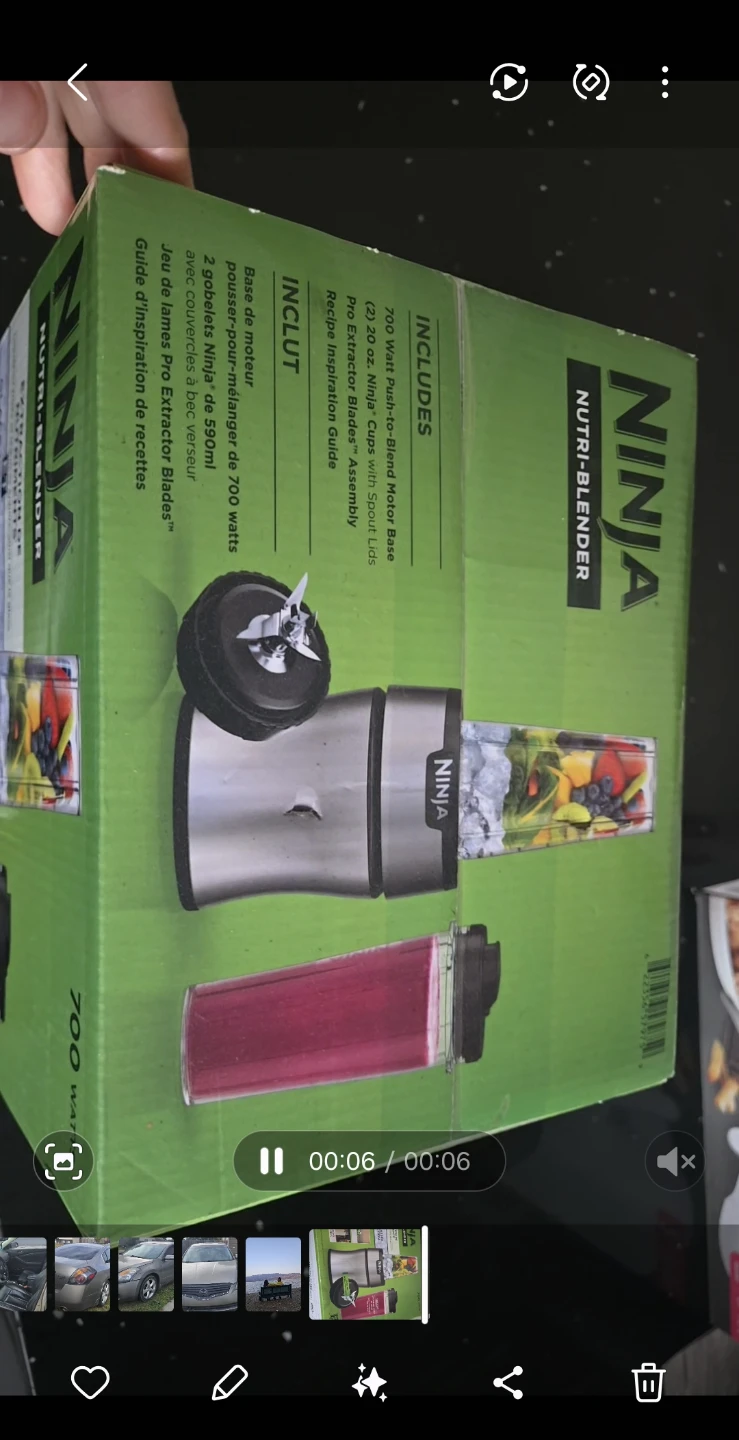 Ninja Nutri-Blender 700 Watts
