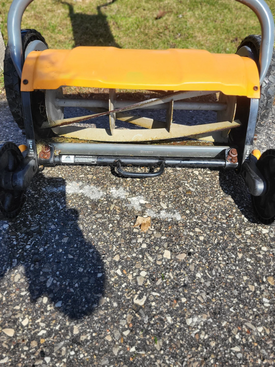Fiskars Reel Mower - Orange - photo 3