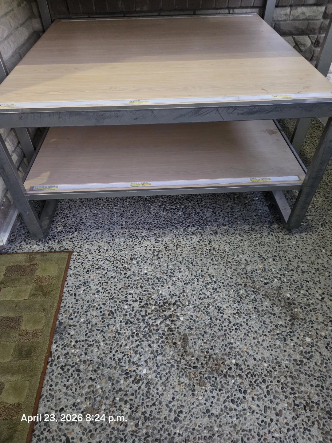 Two-Tiered Wood tabel - photo 3