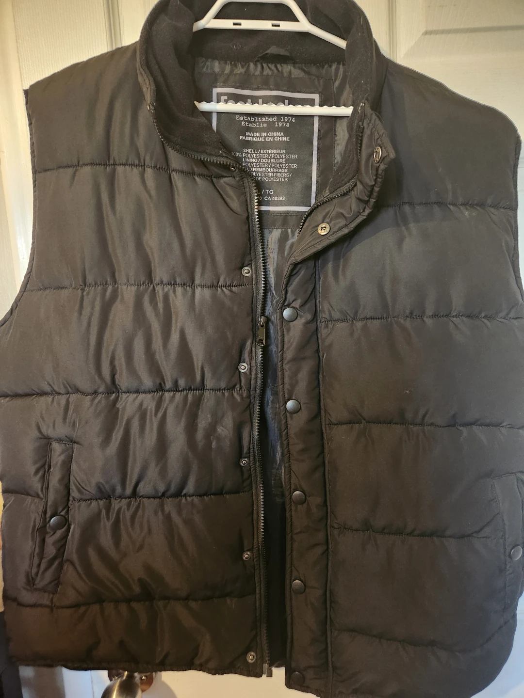 REBOK  BLK PIFFER VEST - photo 4