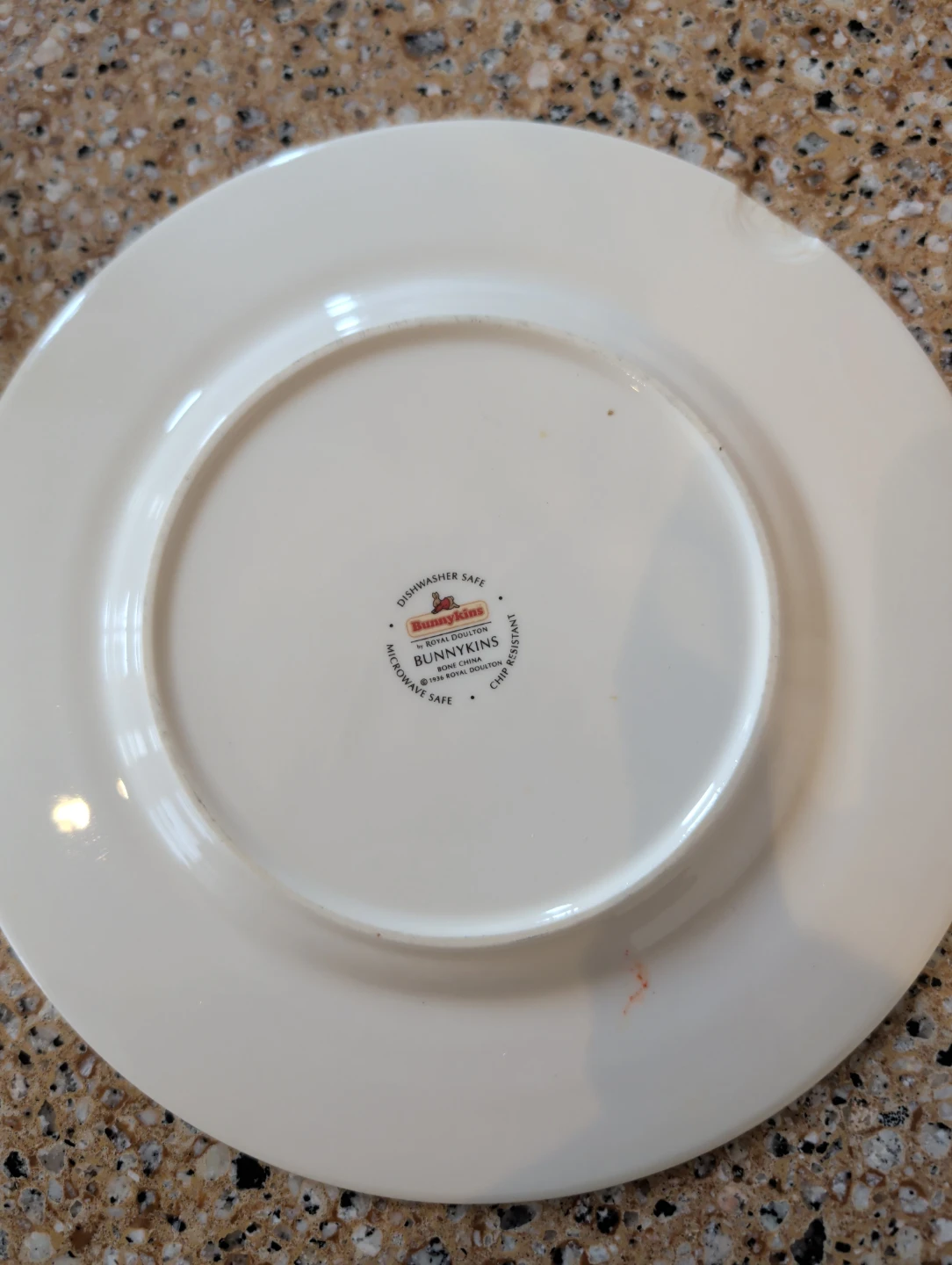 Bunnykins "Fireman" Plate - photo 2
