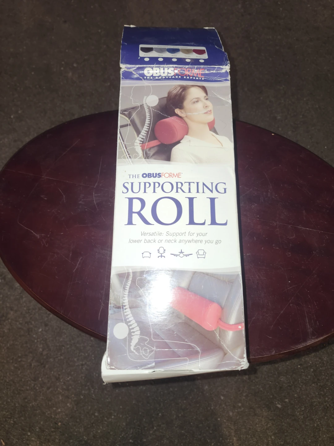OBUSforme Supporting Roll Neck/Back Pillow