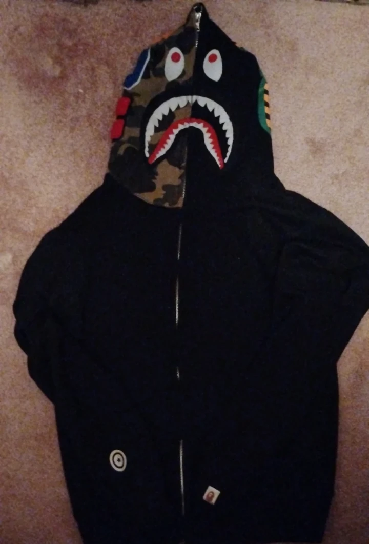 A Bathing Ape Shark Hoodie