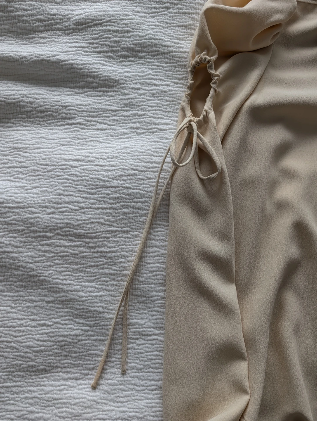 See By Chloé Cream Blouse with Puffed Sleeves - photo 2