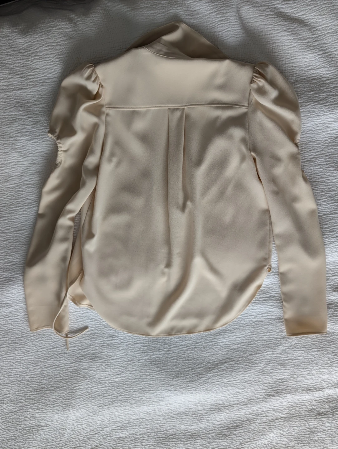 See By Chloé Cream Blouse with Puffed Sleeves - photo 4