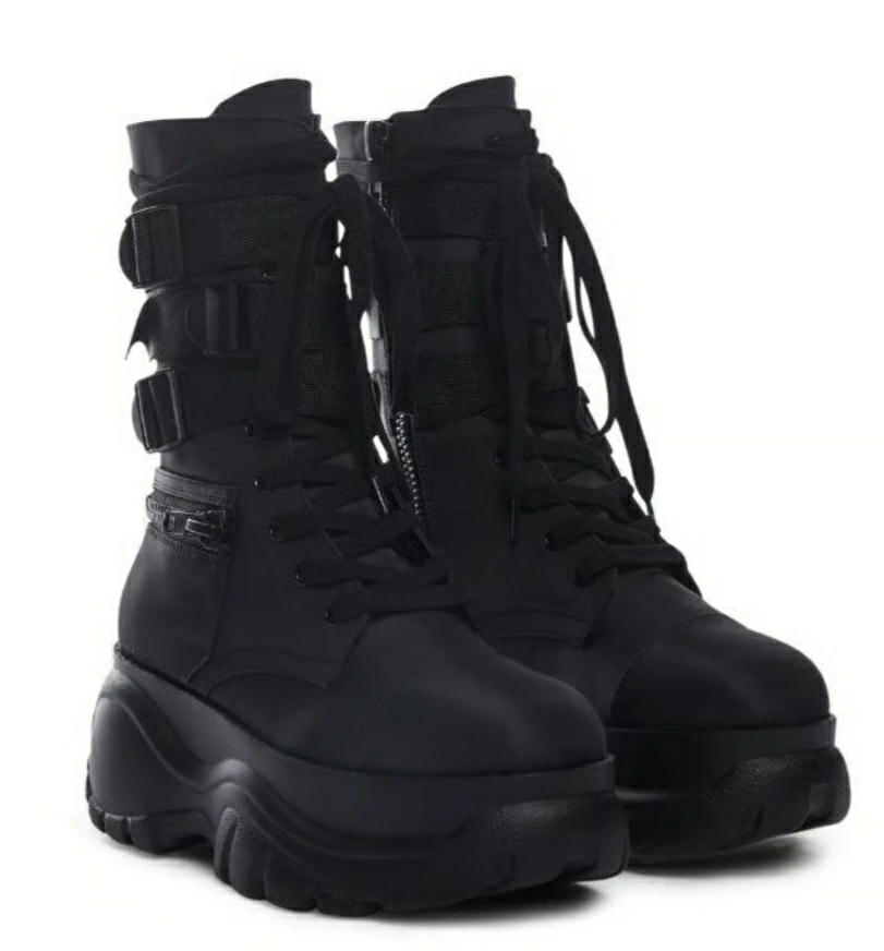 Brand new Women's Mad Hustle Pocket Combat Boots - photo 3